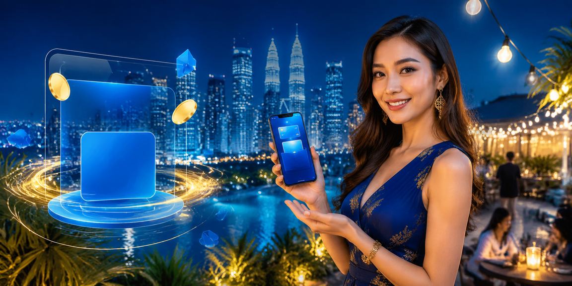 Pengguna di Kuala Lumpur membuat deposit selamat di platform 86000 dengan gaya Melayu